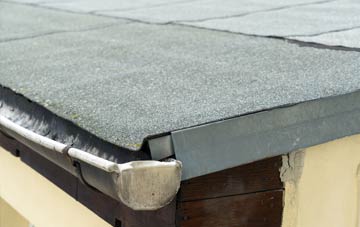 repair or replace Coln Rogers flat roofing?